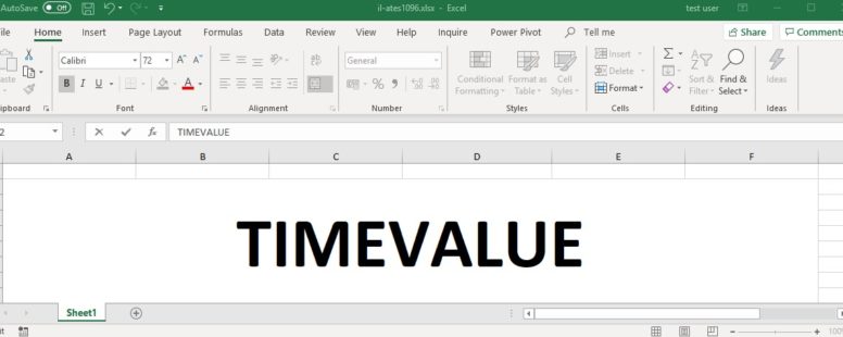 The timevalue function excelpedia