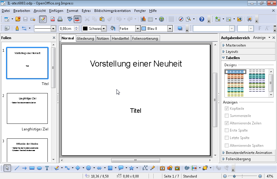 Nummerieren Sie alle Präsentationsfolien automatisch. Nummerieren Sie alle Präsentationsfolien automatisch.