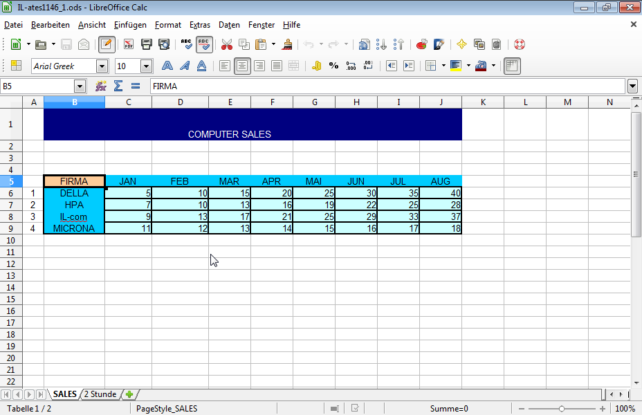 Schließen Sie die aktive Arbeitsmappe (Tabellendokument), ohne LibreOffice Calc zu beenden. Schließen Sie die aktive Arbeitsmappe (Tabellendokument), ohne LibreOffice Calc zu beenden.