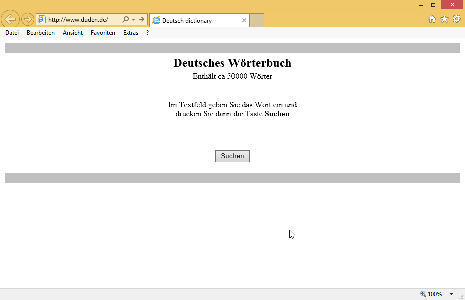 Suchen Sie nach dem Stichwort sprache Suchen Sie nach dem Stichwort sprache