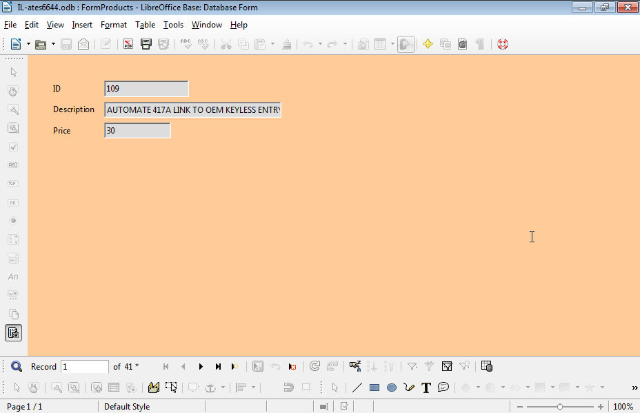 A form is already open. Change the view to Design (Edit) View. A form is already open. Change the view to Design (Edit) View.