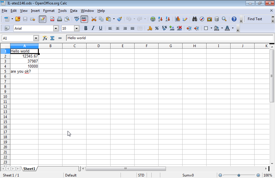Apply 1,10pt double line on top and bottom borders in cell A3 of the active spreadsheet.
