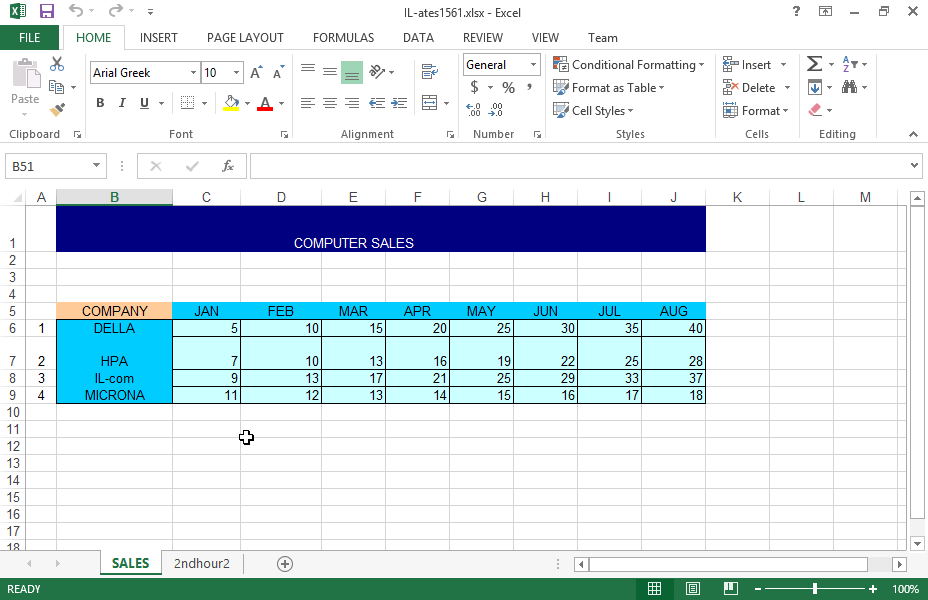 Adjust automatically the width of the second (B) column and the height of the seventh (7) row of the active sheet.