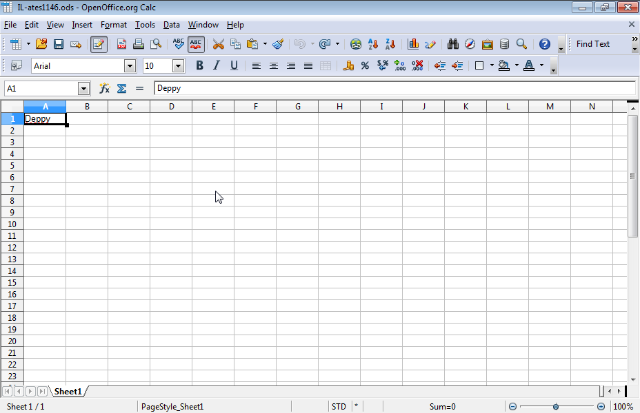 Automatically fill in the cell range A2:A1000 using the text appearing in cell A1.