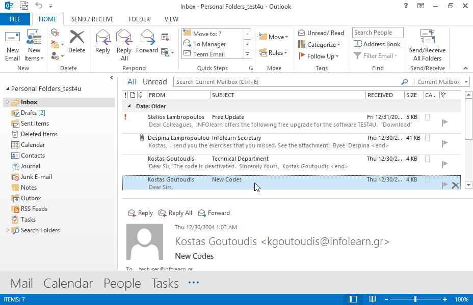 Configure Microsoft Outlook to include a reading receipt request in all sent email messages.