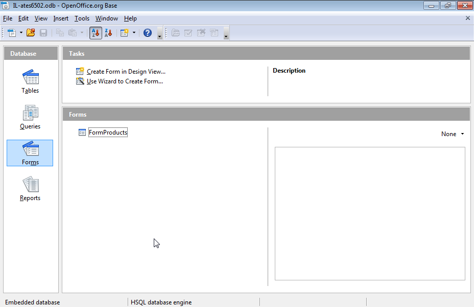 Create a new query that will use the Description and Price fields from the Products table and the FilePath field of the ProductsPhoto table. Apply a criterion to the FilePath field to retrieve all records containing a photo. Make sure that when the query is executed the Description and Price fields only (following this order) are displayed. Save the query as q1 and close it.