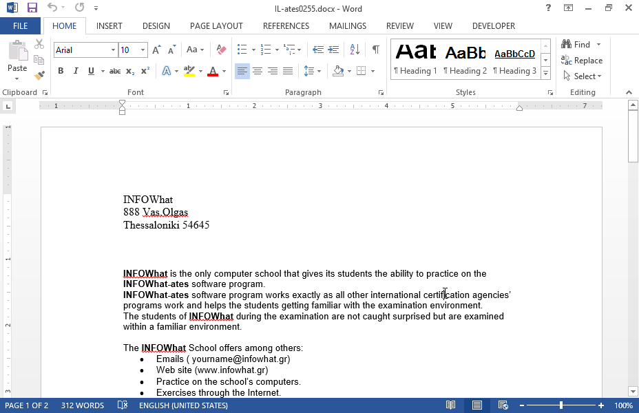 Delete the second row of the table of the current document.