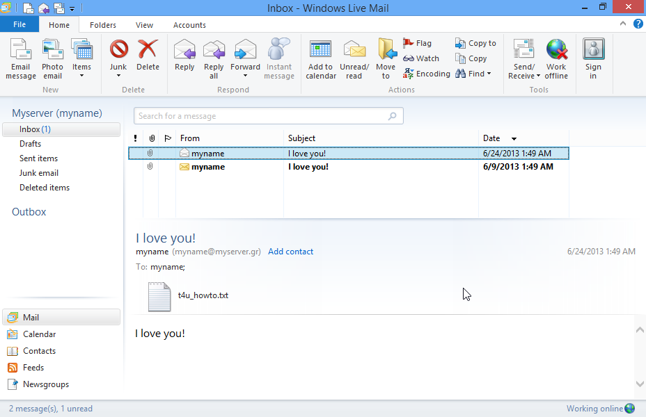 Empty the Deleted items folder. Empty the Deleted items folder.