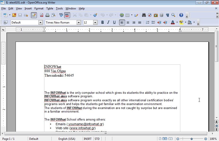 Go to the end of the document and change bullet format to square. Go to the end of the document and change bullet format to square.
