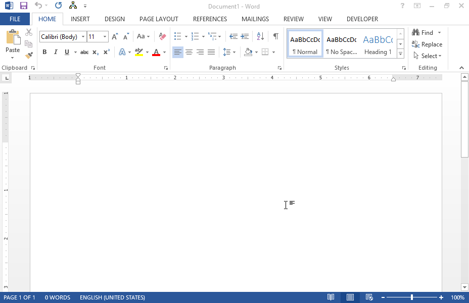 Insert a new table with 1 column and 4 rows to the current document. In the first and the third cell apply shading White background, Darker 15% and in the second and the fourth White background, Darker 25%.