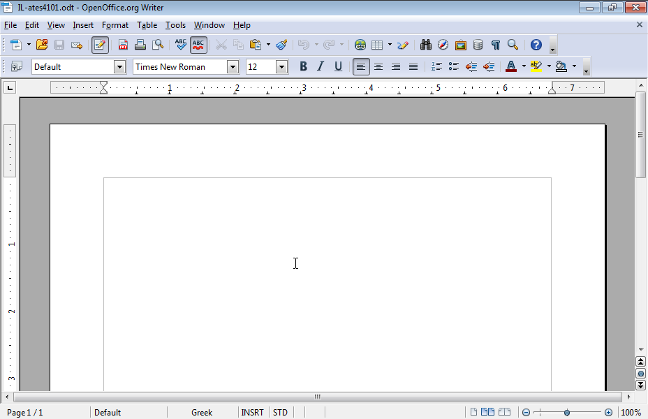 Insert a rectangle using Drawing toolbar in the document.
