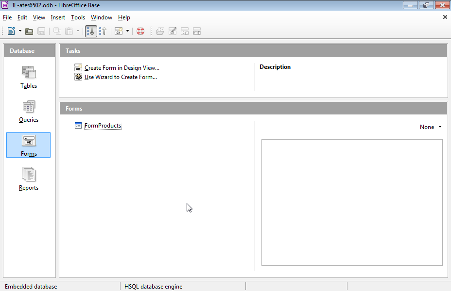 Print only the first page of the R_Products report to the default printer. Print only the first page of the R_Products report to the default printer.