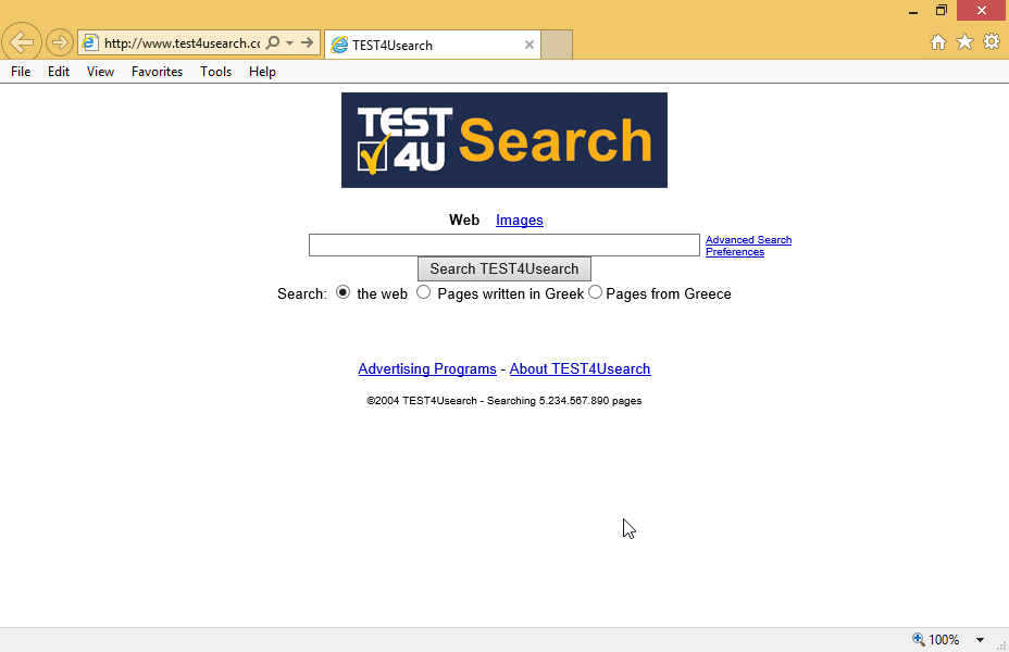Save the result of the About TEST4Usearch link displayed in the current page, to the TEST4U_IE folder on your desktop, using the default name without visiting the link.