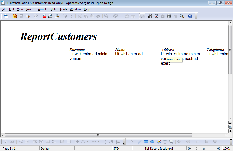 Show the Form Controls toolbar and the Tools toolbar. Make sure that the Tools toolbar is displayed in a different window.