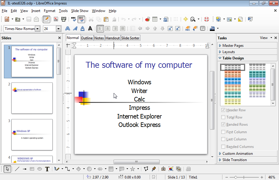 Switch to Slide Show Presentation and navigate to the slide titled INTERNET EXPLORER. Switch to Slide Show Presentation and navigate to the slide titled INTERNET EXPLORER.