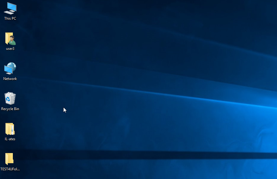 You can see TEST4UFolder folder on your desktop. Create a subfolder under the name 1626 into this folder. You can see TEST4UFolder folder on your desktop. Create a subfolder under the name 1626 into this folder.