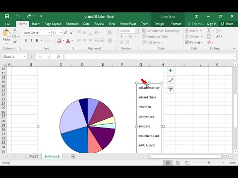Make sure the legend of the chart appearing on the active spreadsheet is not displayed and increase the chart area as much as possible inside the chart.