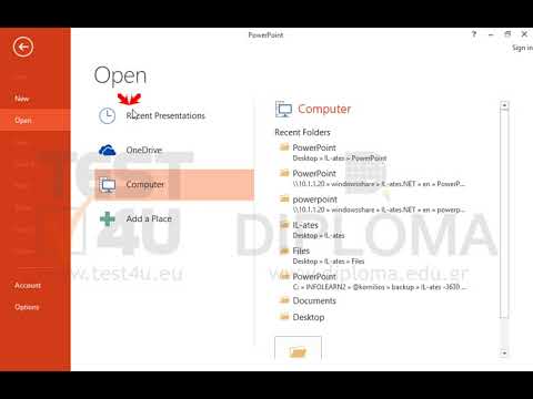 Open the 3031 presentation from the IL-ates\PowerPoint folder located on your desktop and update the links included in it. Open the 3031 presentation from the IL-ates\PowerPoint folder located on your desktop and update the links included in it.