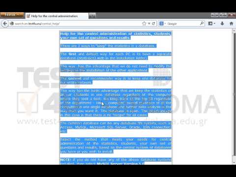 Copy the text of the website to the notepad already opened and save it. Copy the text of the website to the notepad already opened and save it.
