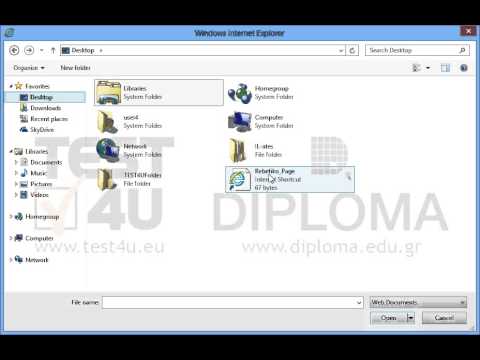 Use the Internet Explorer current window to visit the Rebetiko_page link appearing on your desktop. Use the Internet Explorer current window to visit the Rebetiko_page link appearing on your desktop.