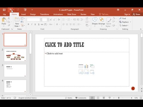 Undo all of the commands that may have been applied in the current presentation. Undo all of the commands that may have been applied in the current presentation.