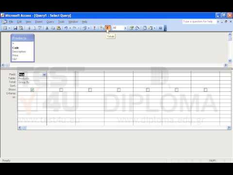 Create a new totals query named p3 which will display the variety of product prices in descending order.