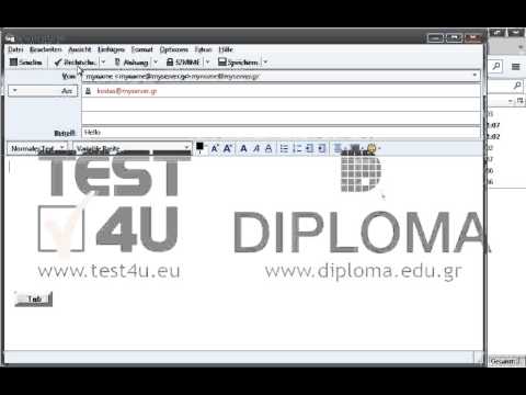 Verfassen und senden Sie eine neue Nachricht an kostas@myserver.gr mit dem Betreff Hello und den Text Hello World ab. Verfassen und senden Sie eine neue Nachricht an kostas@myserver.gr mit dem Betreff Hello und den Text Hello World ab.