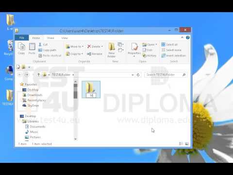 You can see TEST4UFolder folder on your desktop. Create a subfolder under the name 1626 into this folder. You can see TEST4UFolder folder on your desktop. Create a subfolder under the name 1626 into this folder.