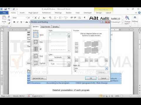 Navigate to the table of the first page of the current document and remove all borders. Then apply single outside border of 6pt width. Navigate to the table of the first page of the current document and remove all borders. Then apply single outside border of 6pt width.