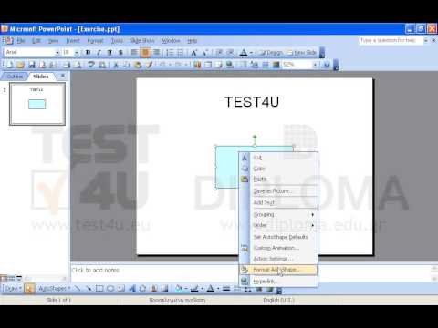 Apply a semitransparent effect to the rectangle (Transparency 40%-60%).