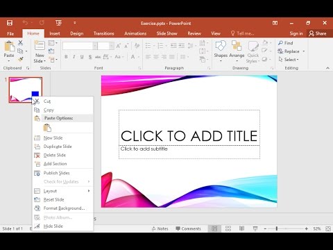 Change the slide layout in title and content layout. Use the text Organization Chart as title of the slide and insert an Organization Chart.
