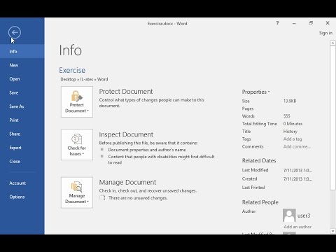 Define the word cert4u as modification password and the word TEST4U as open password for the displayed document.