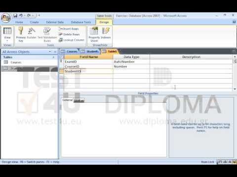 Apply the appropriate changes to the database to allow entering exam dates, that is to say being able to enter the exam date on every module for every student. Make sure a student is allowed to pass an exam test more than once but not in the same day. Enter an Internet exam entry for student Stelios Lambropoulos on 2/27/2014 and a Windows exam entry for student Kostas Goutoudis on 3/13/2014.