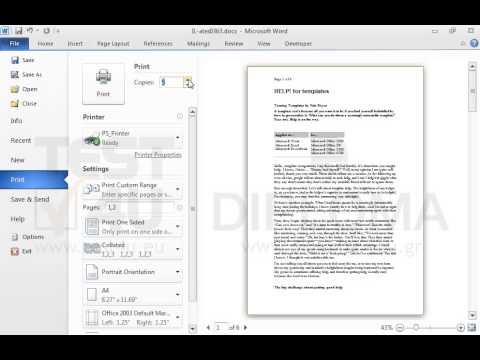 Print the first 2 pages in 5 copies without collation.