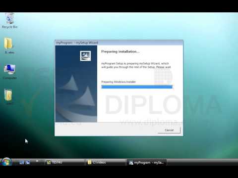 Uninstall the myProgram application from the Start menu/All Programs... Uninstall the myProgram application from the Start menu/All Programs...