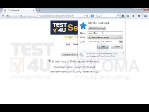 Add the current page to your Bookmarks under the name searchTest4u Add the current page to your Bookmarks under the name searchTest4u