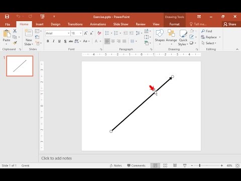 Apply 3D Rotation - Isometric Right Up effect on the arrow. Apply 3D Rotation - Isometric Right Up effect on the arrow.