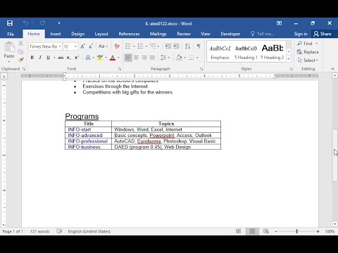 Insert a new column to the right of the column Title of the table. Insert a new column to the right of the column Title of the table.