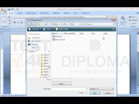 Set the Changes file saved in IL-ates\Excel folder of your desktop as source file of the linked spreadsheet. Set the Changes file saved in IL-ates\Excel folder of your desktop as source file of the linked spreadsheet.