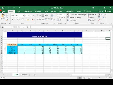 Speichern Sie die aktive Arbeitsmappe unter dem Namen meinBuch1 in einem neuen Ordner, den Sie unter dem Namen meineExcelDateien im Ordner IL-ates\Excel auf dem Desktop erstellen. 