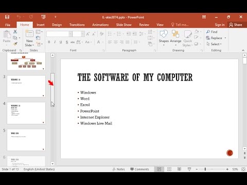Change auto numbering into bullets in the text box of the slide titled Word 2016-What's new. Change auto numbering into bullets in the text box of the slide titled Word 2016-What's new.