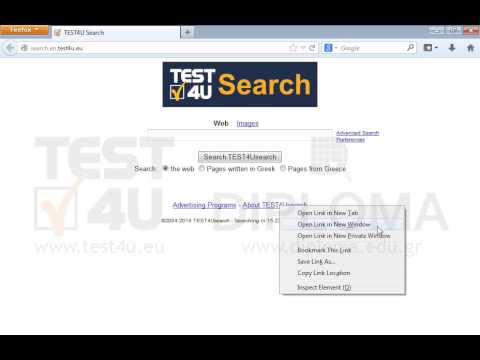 Open the About TEST4Usearch link of the current page in a new window.