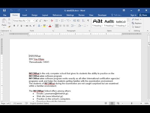 Navigate to the second cell of the first column of the table displaying the text INFO-start. Insert a Manual Line Break after the word INFO- and before the word start.