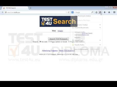 Delete the infolearn_test4u shortcut from Bookmarks.