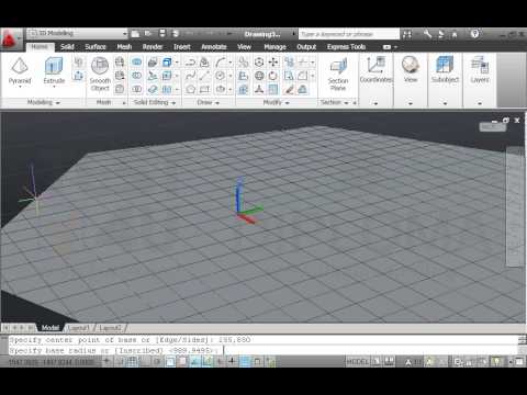 Σε ένα νέο σχέδιο σε τρισδιάστατο πρότυπο (acadiso3D.dwt), σχεδιάστε μία 6πλευρη πυραμίδα (Pyramid) με σημείο βάσης (255,850), εγγεγραμμένη σε νοητό κύκλο και ακτίνα 750 μονάδες. Δηλώσετε το ύψος με την απόσταση των παρακάτω σημείων (-2150,2465) και (-1350,1880). Σε ένα νέο σχέδιο σε τρισδιάστατο πρότυπο (acadiso3D.dwt), σχεδιάστε μία 6πλευρη πυραμίδα (Pyramid) με σημείο βάσης (255,850), εγγεγραμμένη σε νοητό κύκλο και ακτίνα 750 μονάδες. Δηλώσετε το ύψος με την απόσταση των παρακάτω σημείων (-2150,2465) και (-1350,1880).