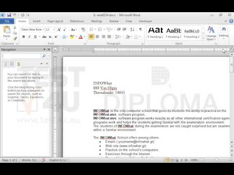 Find, the word PHP, using the dialog window Find. Find, the word PHP, using the dialog window Find.