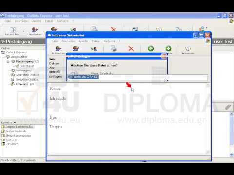 Drucken Sie die angehängte Datei der Nachricht mit dem Betreff Infolearn Sekretariat , die sich im Ordner Posteingang befindet, auf dem Standarddrucker. 