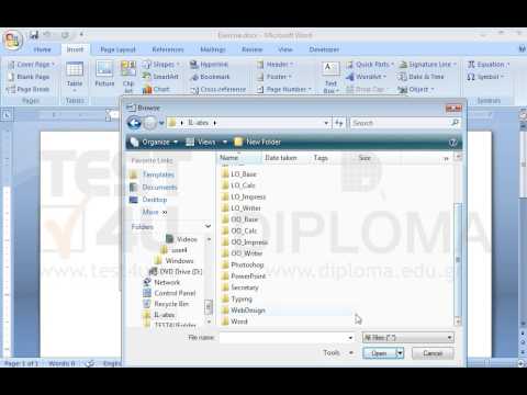An Excel file named ex2010 is saved in IL-ates\Word folder on your desktop. Insert this excel file on the open document as object. Display it as icon. An Excel file named ex2010 is saved in IL-ates\Word folder on your desktop. Insert this excel file on the open document as object. Display it as icon.