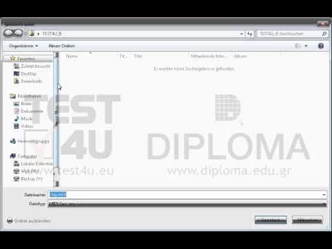 Speichern Sie den auf der Webseite erwähnten Sound Stay im Ordner TEST4U_IE, der sich auf dem Desktop befindet, unter dem vorgeschlagenen Namen. Speichern Sie den auf der Webseite erwähnten Sound Stay im Ordner TEST4U_IE, der sich auf dem Desktop befindet, unter dem vorgeschlagenen Namen.