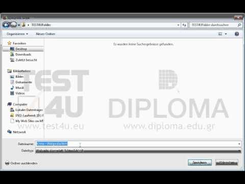Speichern Sie die aktuelle Webseite im Ordner TEST4UFolder, der sich auf dem Desktop befindet, als komplette Webseite unter dem Namen test.htm Speichern Sie die aktuelle Webseite im Ordner TEST4UFolder, der sich auf dem Desktop befindet, als komplette Webseite unter dem Namen test.htm